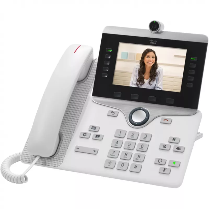 Cisco IP Phone 8845 - IP vaizdo telefonas - su skaitmenine kamera, Bluetooth sąsaja