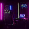 Laidinis USB žaidimų pultas MANTA SNL63MT Neon Lights — PC valdiklis su USB jungtimi