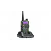 Rankinis dvipusis radijas Baofeng UV-5R 5W HT Camo — dviejų juostų FM, 5 W, 1800 mAh baterija