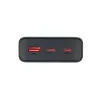Išorinė baterija Rivacase VA1022 20000 mAh USB nešiojamas įkroviklis