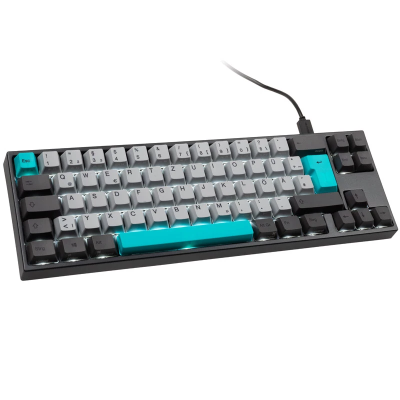 Mechaninė klaviatūra Ducky Varmilo Miya Pro Moonlight USB apšviesta QWERTZ Cherry MX Red
