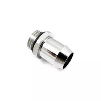 XSPC Connector tiesus G1/4 colio AG į 13 mm vidinio skersmens - chromas Sidabrinis