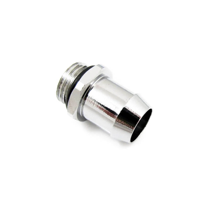 XSPC Connector tiesus G1/4 colio AG į 13 mm vidinio skersmens - chromas Sidabrinis
