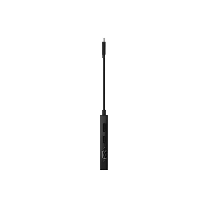 Linksys Belkin - Vaizdo adapteris - USB-C (V) į HD-15 (VGA), DVI-I, HDMI, DisplayPort (M) - 4K palaikymas - juodas (AVC003BTBK)