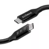 Edimax UC4 1 m 40 Gbit/s Juodas