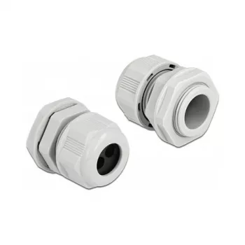 Kabelio sandariklis DeLOCK 60370 Pilkas Plastikinis 2 vnt.