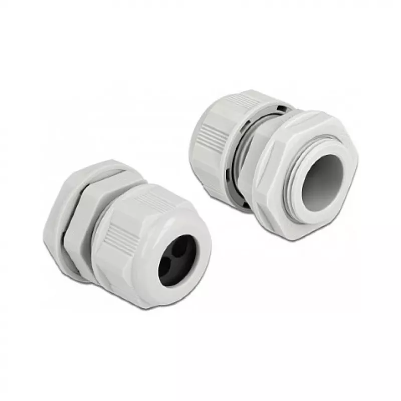 Kabelio sandariklis DeLOCK 60370 Pilkas Plastikinis 2 vnt.