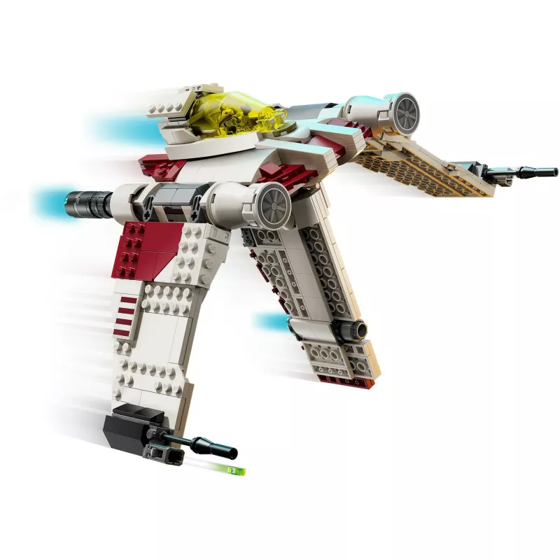 LEGO Star Wars V-19 Torrent Fighter 75432 statybos rinkinys — 567 vnt., 3 minifigūros, demonstravimo ir žaidimo modelis