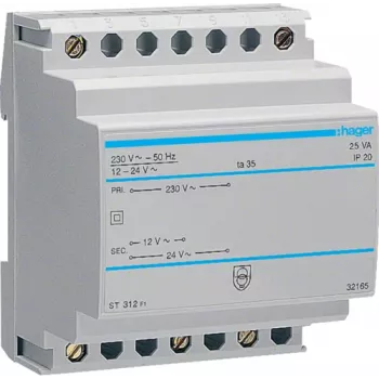 Elektros spintos priedas Hager ST312 — kintamos srovės įvestis 230 V