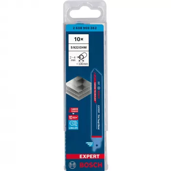 Bosch Expert 2 608 900 362 siaurapjūklio / pjūklelio / slankiojo pjūklo peiliukas Carbide 10 vnt.