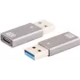 Kabelių jungčių adapteris ShiverPeaks BS14-05033 USB A į USB C pilkas