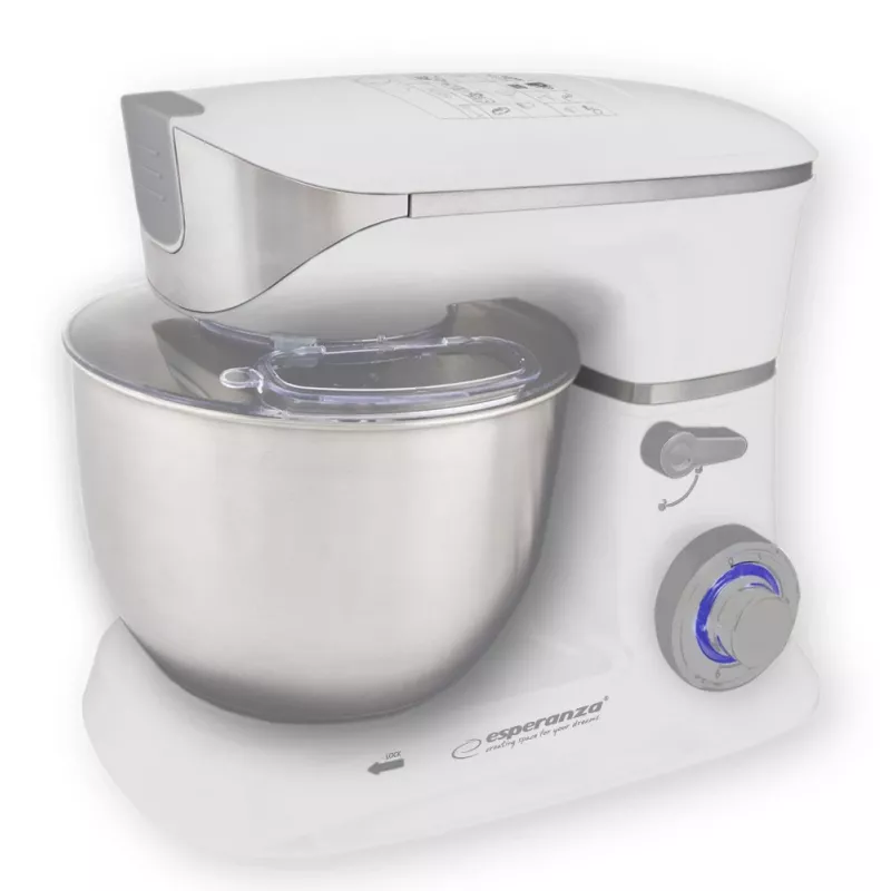 Food Processor Esperanza EKM025 1000 W 5 L Nerūdijantis plienas Balta