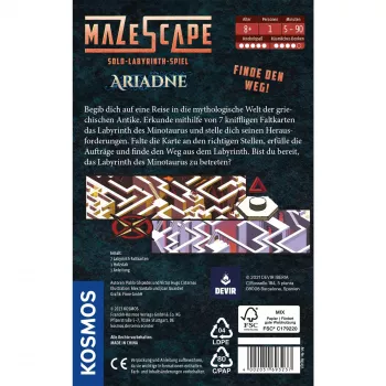 Mazescape Ariadne, dėlionės žaidimas