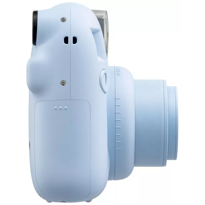 Fujifilm Instax Mini 12 mėlyna momentinė kamera – 86 x 54 mm nuotraukos, 60 mm židinio nuotolis, elektroninė sklendė