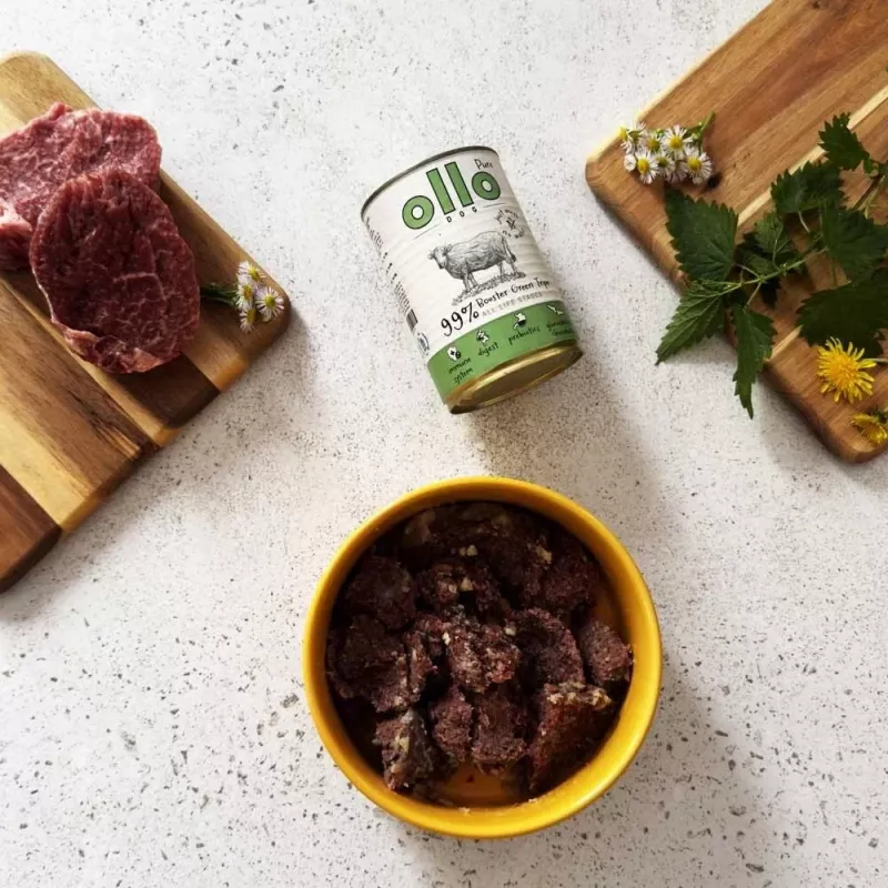 Ollo Booster Green Tripe 400g