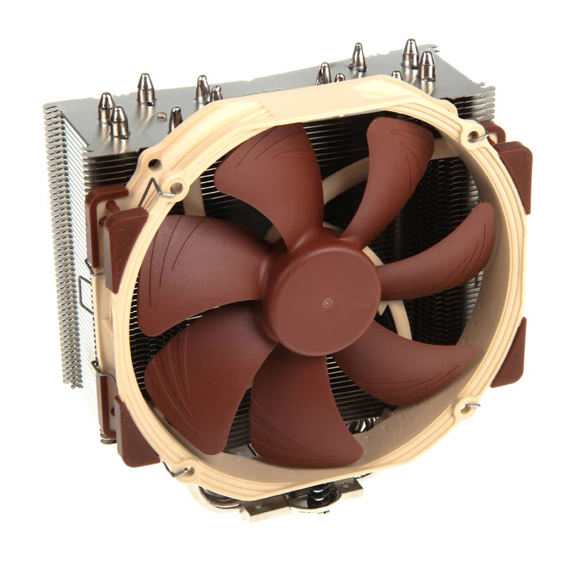 Noctua NH-U14S kompiuterio aušinimo komponentas procesoriaus aušintuvas 12 cm Bronzinė, Nerūdijantis plienas