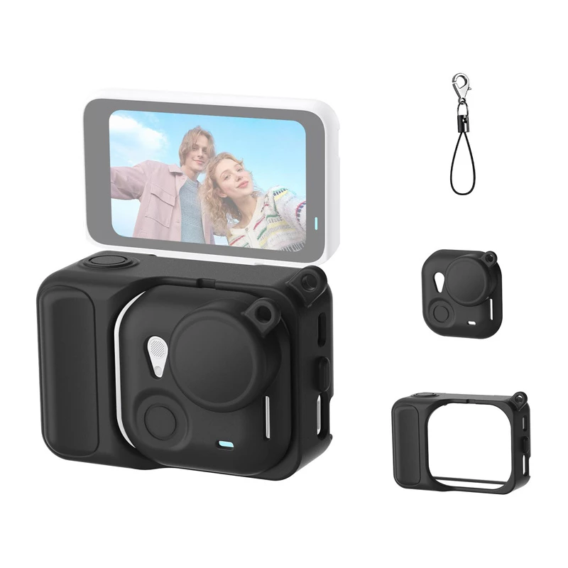 Silicone protective case Puluz for Insta360 Go Ultra (Juoda)