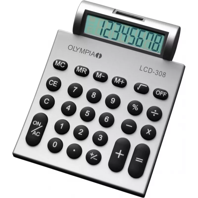 Pagrindinis skaičiuotuvas Olympia LCD 308
