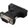 Renkforce RF-6667626 DVI VGA adapteris [1x DVI lizdas 24+. - 1x VGA kištukas] Juodas - Skaitmeninis/Ekranas/Vaizdo (RF-6667626)