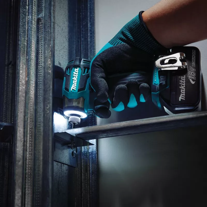 Makita DTD173Z akumuliatorinis suktuvas/impulsinis suktuvas 3600 RPM Juoda, Mėlyna