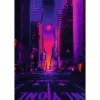 Dėlionė Ravensburger New York in Neon, 1000 dalių, suaugusiųjų dėlionė