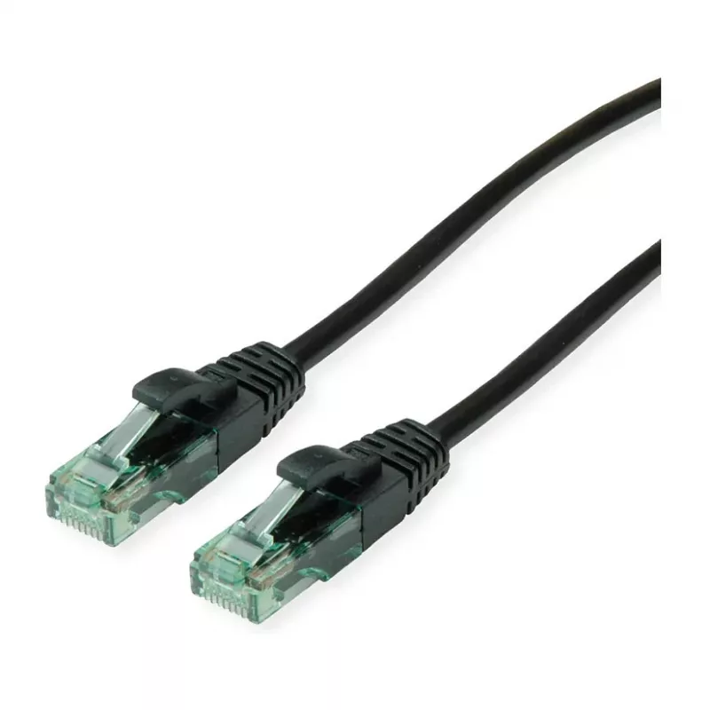 Tinklo kabelis ROLINE Recycled Material 21.45.3157 RJ-45 Cat6a 10 m juodas