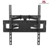 TV sieninis laikiklis MACLEAN MC-760 32–55 colių televizoriams, plieninis, VESA iki 400x400, 30 kg, juodas, 9,6–44,8 cm