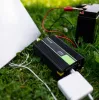 Maitinimo keitiklis Green Cell INV04DE, 24 V įvestis, 230 V išvestis, 500 W, 50 Hz, universalus maitinimo adapteris, juodas