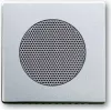 BUSCH JAEGER 8200-0-0080 - aliuminis - sidabrinis - įprastas - Busch-Jaeger - garsiakalbio įdėklas 8223 U - 63 mm - 63 mm