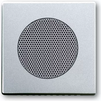 BUSCH JAEGER 8200-0-0080 - aliuminis - sidabrinis - įprastas - Busch-Jaeger - garsiakalbio įdėklas 8223 U - 63 mm - 63 mm