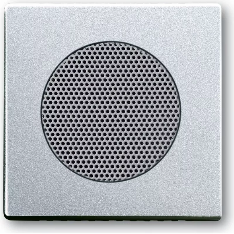 BUSCH JAEGER 8200-0-0080 - aliuminis - sidabrinis - įprastas - Busch-Jaeger - garsiakalbio įdėklas 8223 U - 63 mm - 63 mm