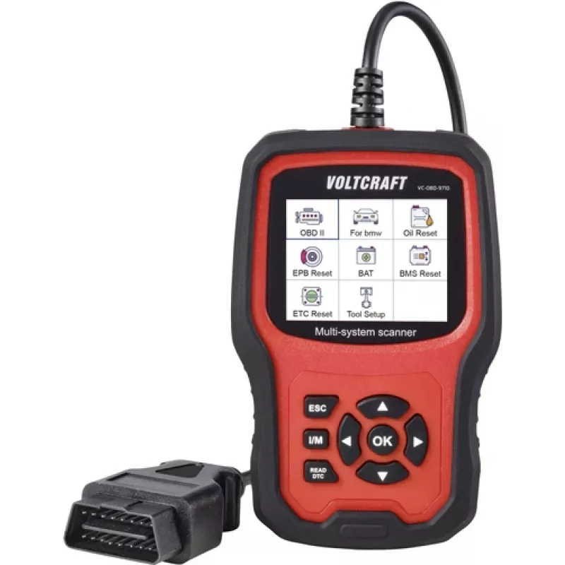 VOLTCRAFT VC-OBD-9710 OBD II Diagnosetool VC-14616100 (VC-14616100)