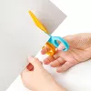 Žirklės Staedtler Noris Junior tiesaus pjūvio mėlynos geltonos 100 mm