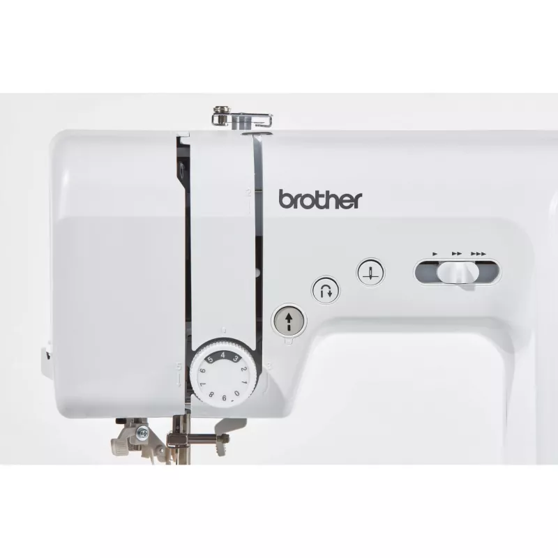 Siuvimo mašina Brother FS70WTx — 70 dygsnių raštų, LCD ekranas, 750 SPM, 5 mm ilgis, 7 mm plotis