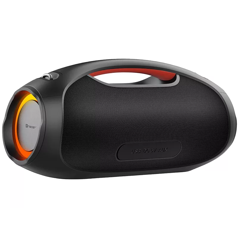Stereo nešiojamasis garsiakalbis TRACER TRAGLO47226 — belaidis Bluetooth 5.3, 60 W RMS, 12 val. baterija, juodas