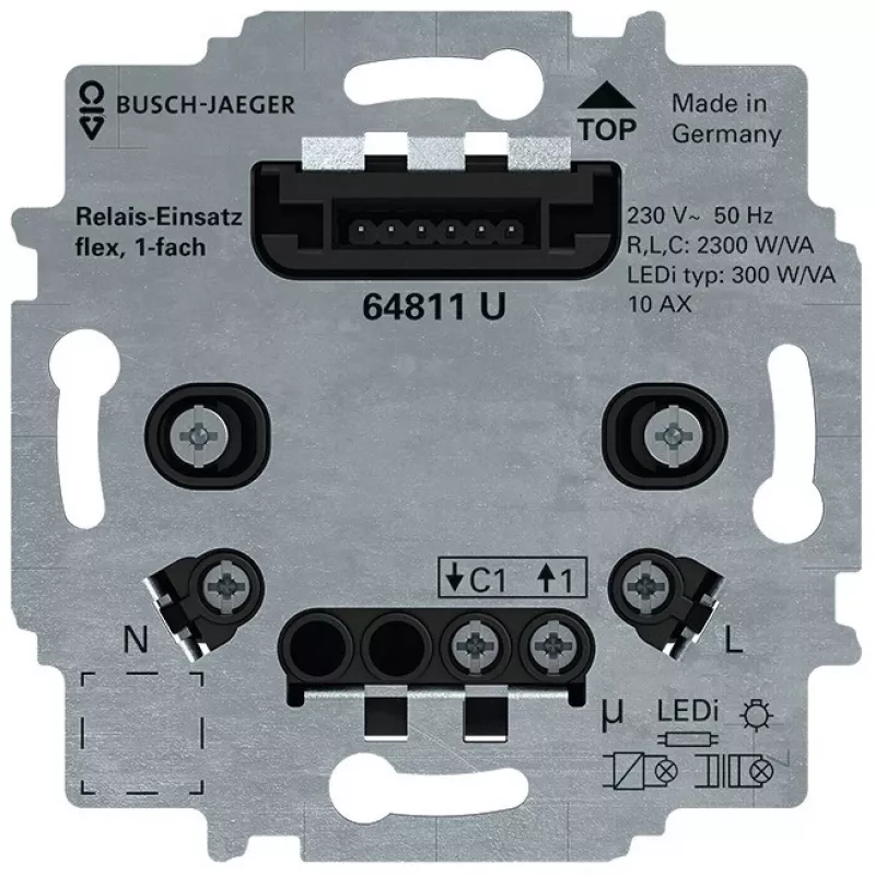 Busch-Jaeger Relay-Insert flex 64811 U (2CKA006800A3041)