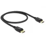 DisplayPort laidas DeLOCK 85506 0,5 m Juodas