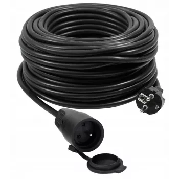 VERTEX PZO50M susukamas ilginamasis kabelis 50 m 3x2,5 mm juodas
