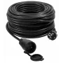 VERTEX PZO50M susukamas ilginamasis kabelis 50 m 3x2,5 mm juodas