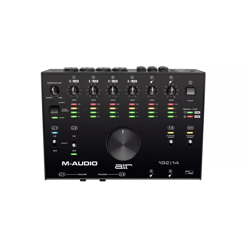 M-AUDIO AIR 192|14 įrašymo garso sąsaja USB 24 bitų/192 kHz
