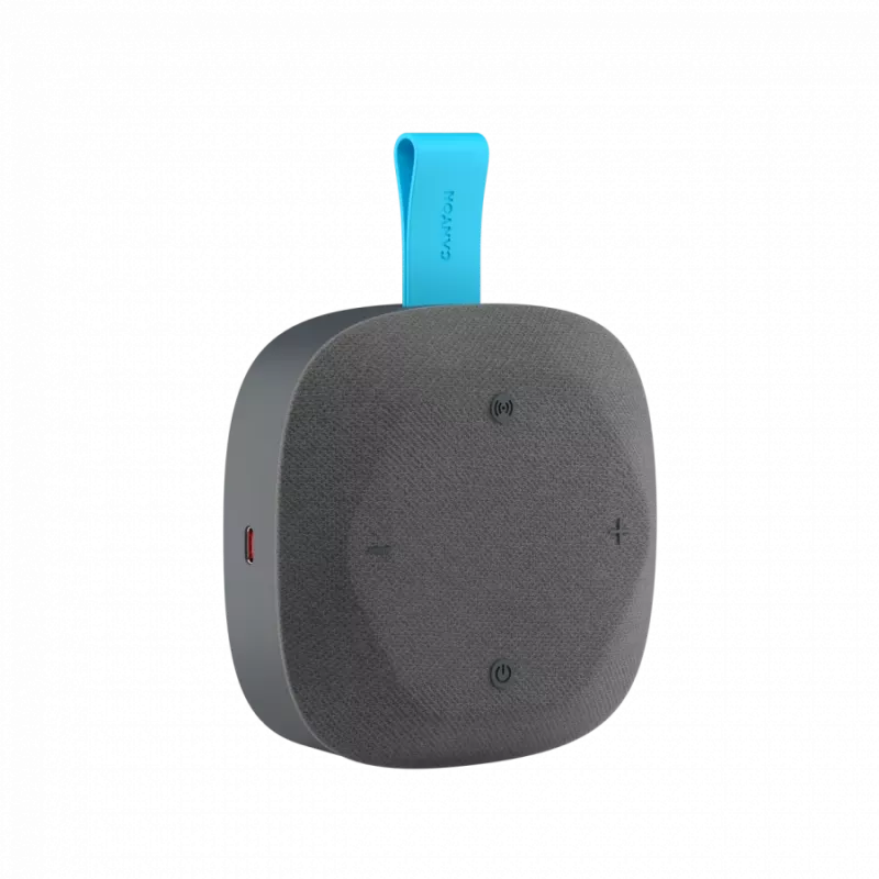 Canyon Hexagon 10 - Bluetooth 5.3 garsiakalbis - USB-C - kortelių skaitytuvas - IPX5 - mėlynai pilkas