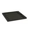19 colių lentyna 1U 750 mm 80 kg plastikinė juoda Triton RAB-UP-750-A4