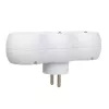 MACLEAN WiFi nuotoliniu būdu valdomas lizdas GB720 F — tipas F, maks. 3680 W, laikmatis, Android / iOS / Alexa / Google Home, energijos suvartojimo stebėjimas
