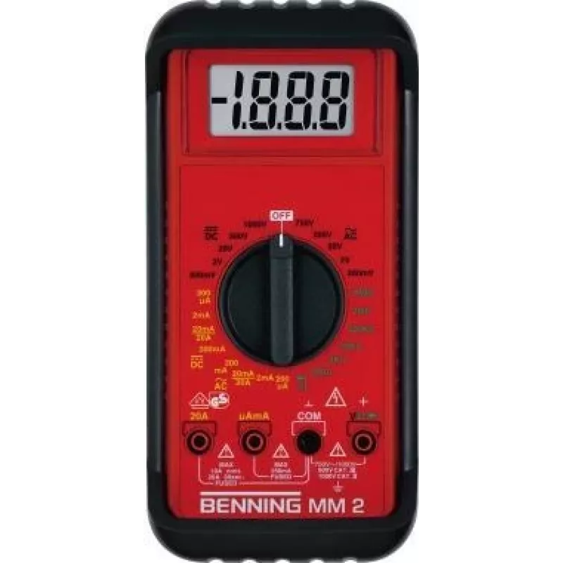 Skaitmeninis multimetras 1000 V matavimo diapazonas MM2 (MM II 044028)