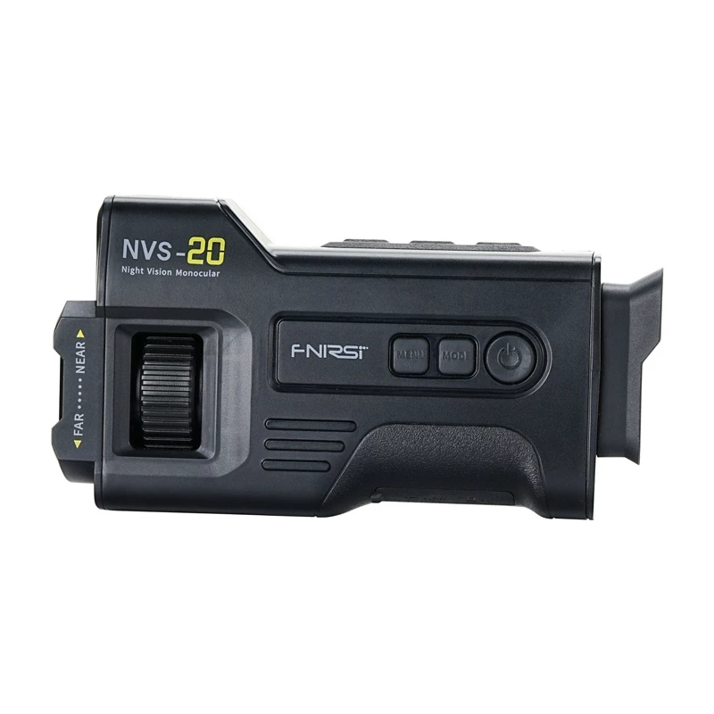 Skaitmeninis naktinio matymo prietaisas Fnirsi NVS-20 su 4K HD įrašymu — rankinis / nešiojamasis įrašymo įrenginys