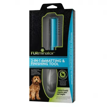 FURminator 2 in 1 - furminator, skirtas kilimėlių šalinimui ir šunų formavimui