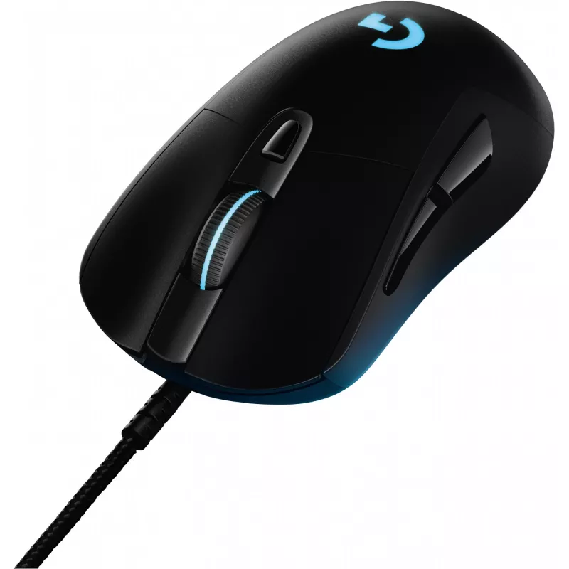 G G403 Prodigy žaidimų pelė, dešinė, optinė, USB Type-A, 12000 DPI, 1 ms, juoda