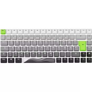 Sharkoon SKILLER SGK50 S3 Design Bundle D5 klavišų ir pelės kilimėlio rinkinys