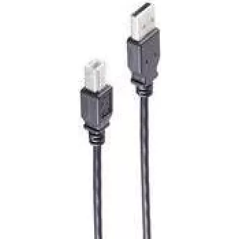 USB laidas ShiverPeaks BS13-23055 5m USB A USB B juodas