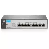 Jungiklis Hewlett Packard Enterprise 1810-8G — 8 prievadų Gigabit Ethernet nevaldomas